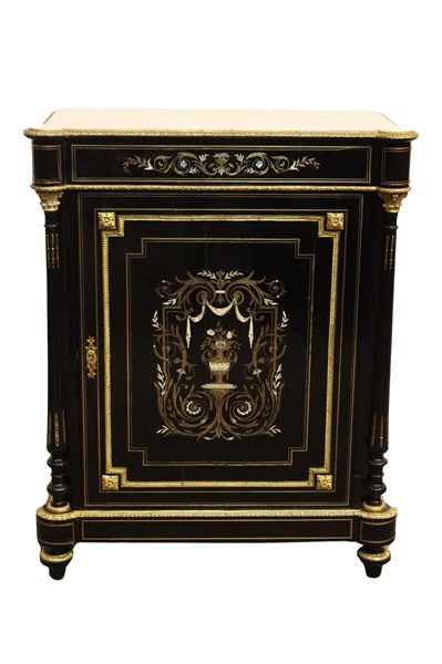Lot 50 - FRENCH EMPIRE STYLE CABINET