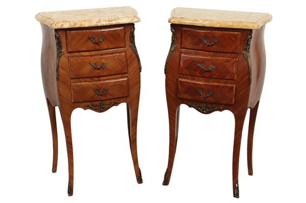 Lot 56 - PAIR OF BEDSIDE DRAWERS