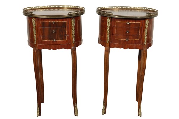 Lot 149 - PAIR OF BEDSIDE TABLES