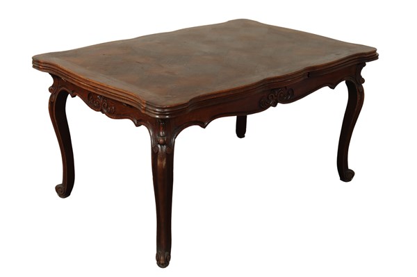 Lot 91 - FRENCH OAK DINING TABLE