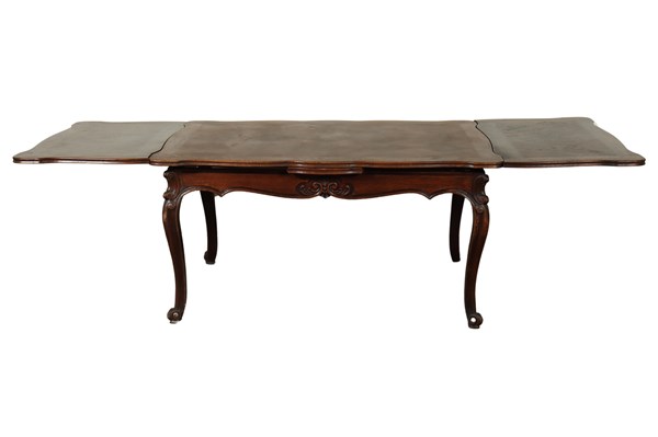 Lot 91 - FRENCH OAK DINING TABLE