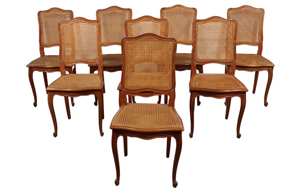 Lot 227 - SET OF 8 DINING CHAIRS