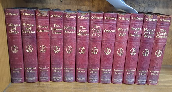 Lot 1394 - O. HENRY NOVELS