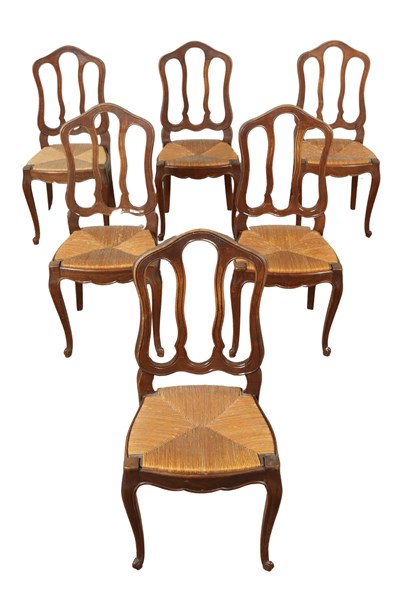 Lot 92 - SET OF DINING CHAIRS