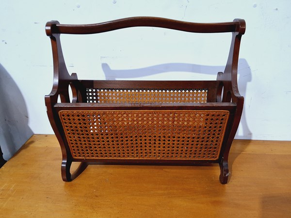 Lot 222 - MAGAZINE RACK