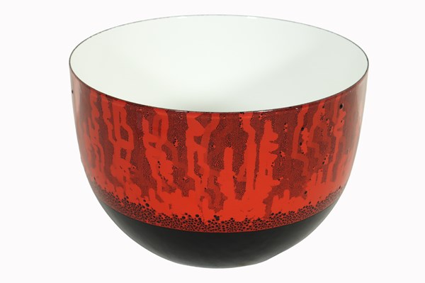 Lot 125 - ENAMEL BOWL