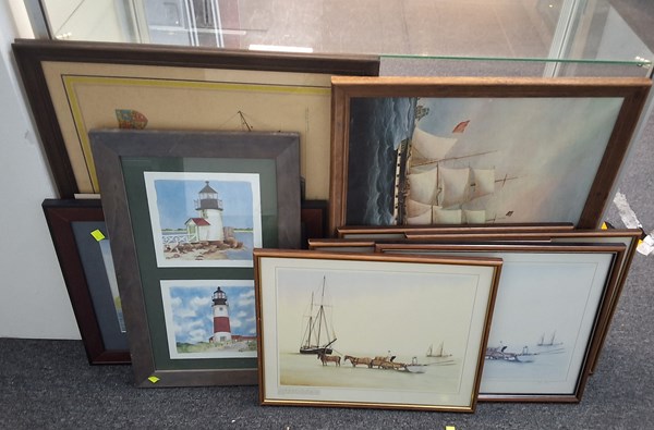 Lot 1420 - SAILING PRINTS