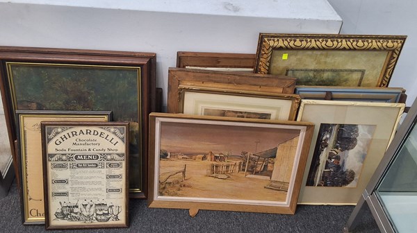Lot 1411 - ASSORTED ARTWORKS