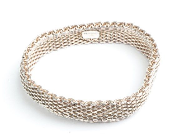 Lot 1053 - SILVER BRACELET