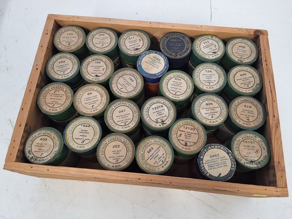 Lot 1434 - CYLINDER RECORDS