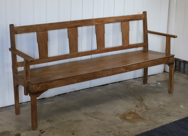 Lot 58 - RAILWAY BENCH