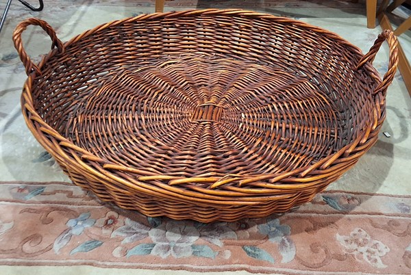 Lot 103 - CANEWARE BASKET