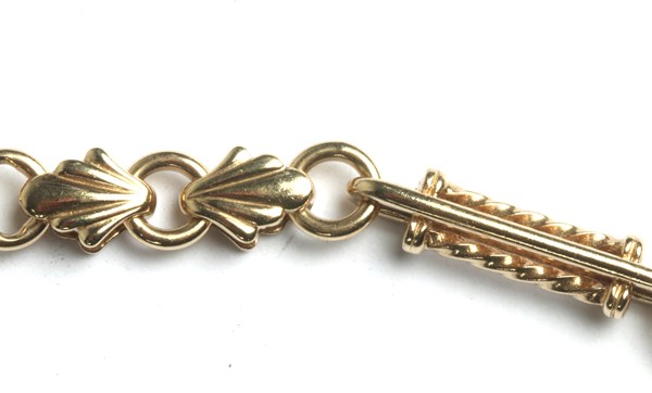 Lot 1001 - GOLD NECKLACE