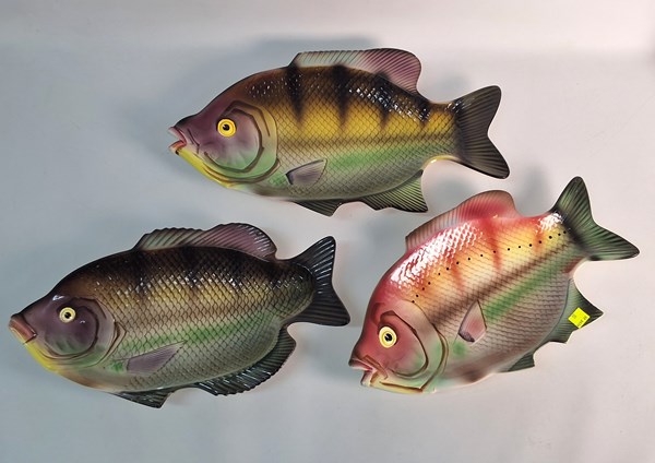 Lot 1316 - FISH PLATES