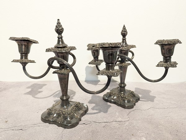 Lot 1410 - CANDLESTICKS