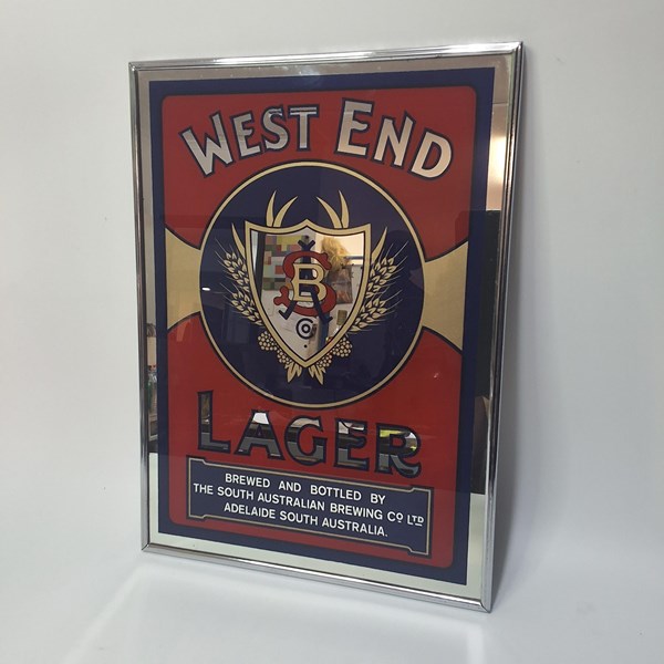 Lot 1197 - BAR ROOM MIRROR