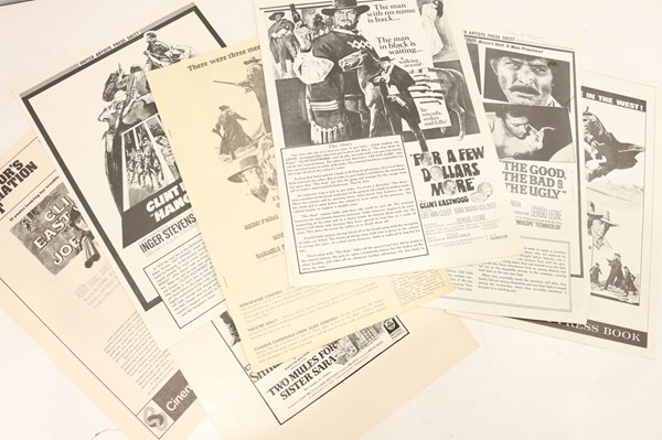 Lot 1129 - MOVIE PROMOTIONAL MATERIALS