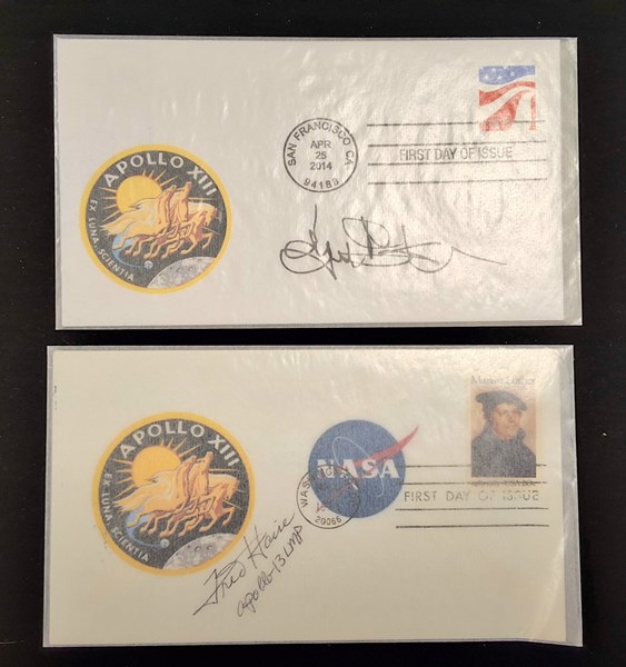 Lot 1354 - APOLLO 13 SIGNED COVERS