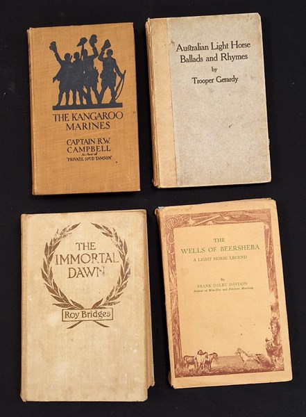 Lot 1250 - VINTAGE AUSTRALIAN WW1 LITERATURE. GERARDY
