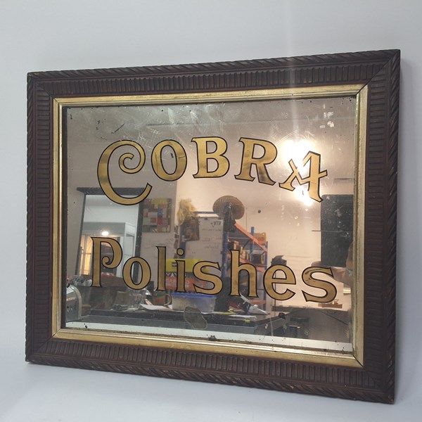 Lot 1102 - ADVERTISING MIRROR