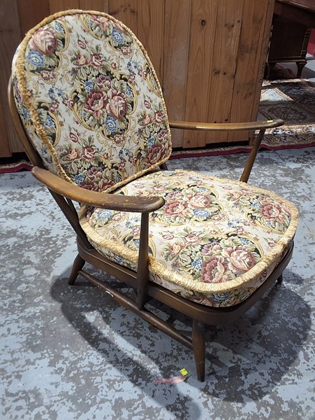 Lot 101 - ERCOL ARMCHAIR