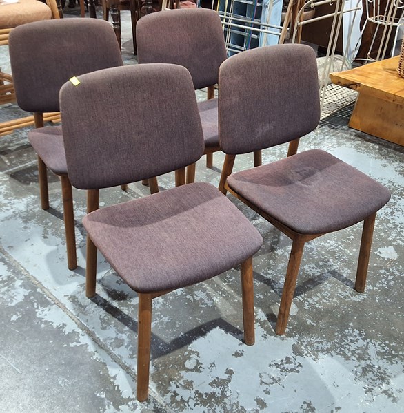 Lot 61 - DINING CHAIRS