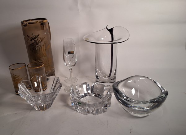 Lot 1257 - ASSORTED GLASSWARE