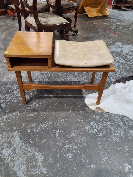 Lot 105 - TELEPHONE TABLE