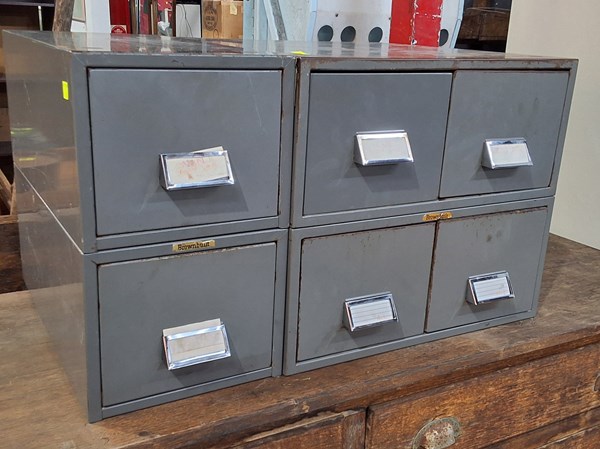 Lot 167 - CATALOGUE DRAWERS
