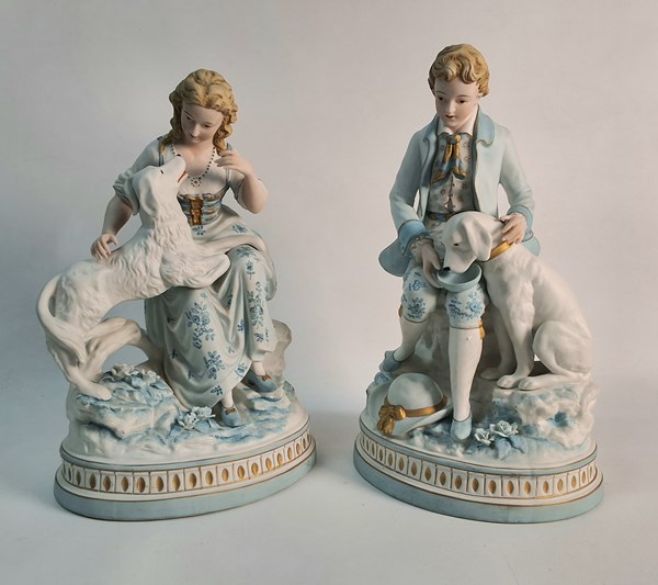 Lot 1142 - PORCELAIN FIGURINES