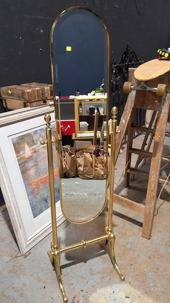 Lot 67 - CHEVAL MIRROR