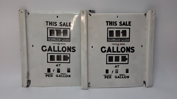 Lot 1248 - BOWSER PLAQUES