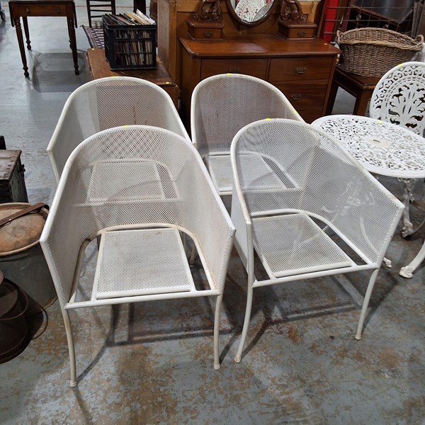 Lot 266 - OUTDOOR CHAIRS