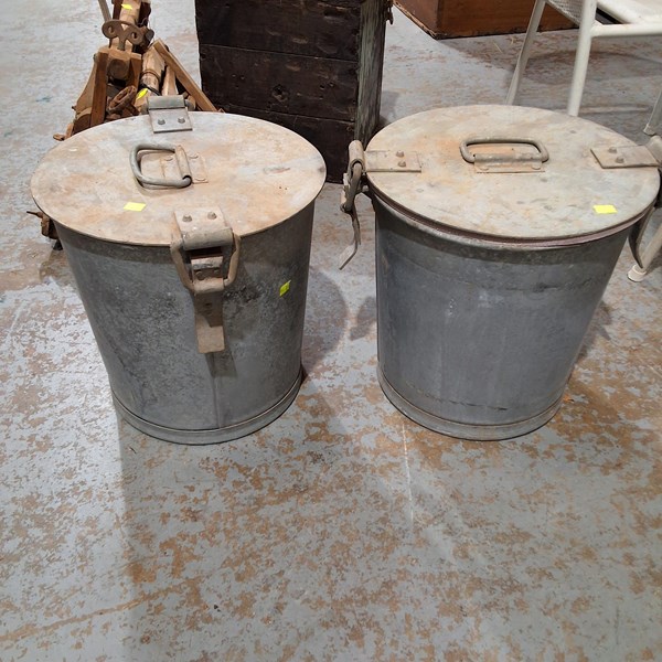 Lot 261 - CREAM CANISTERS