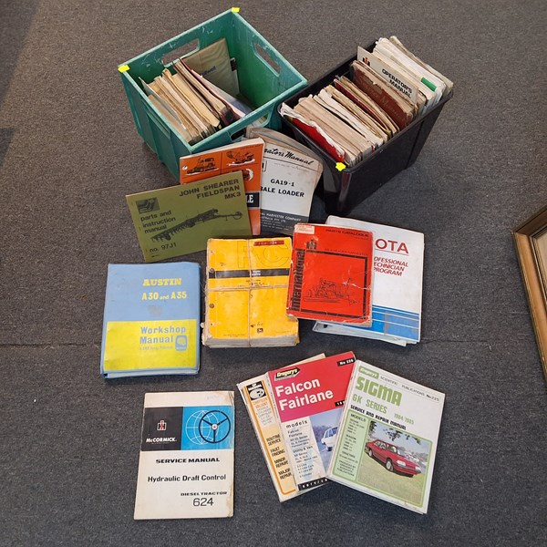 Lot 1441 - SERVICE MANUALS