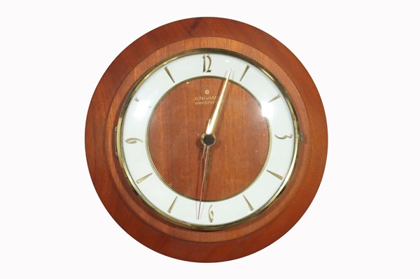 Lot 63 - TEAK WALL CLOCK