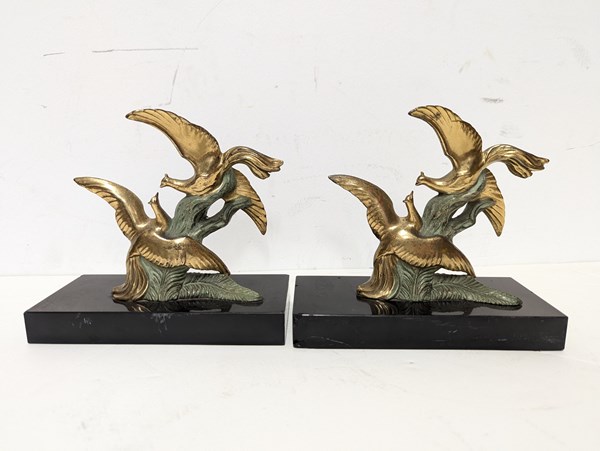 Lot 1547 - PAIR OF PETITE BOOKENDS