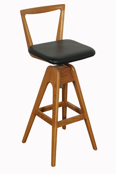 Lot 9 - "DANISH" BAR STOOL