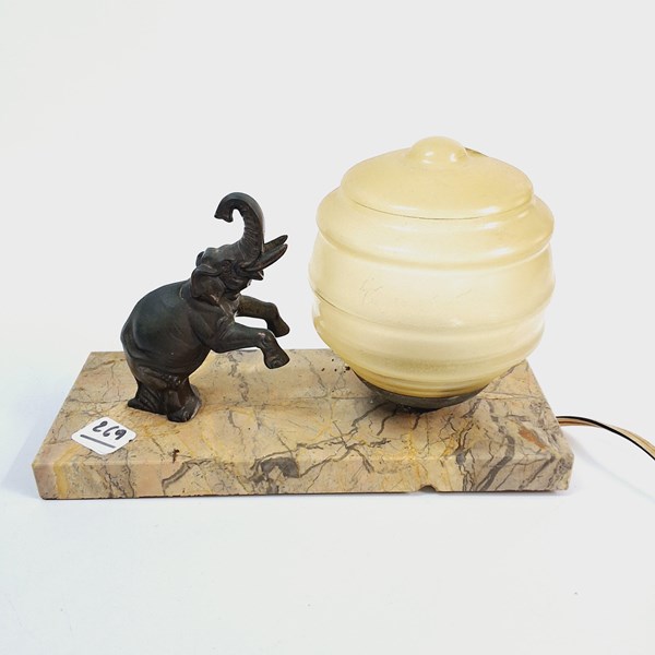 Lot 1442 - FIGURATIVE LAMP