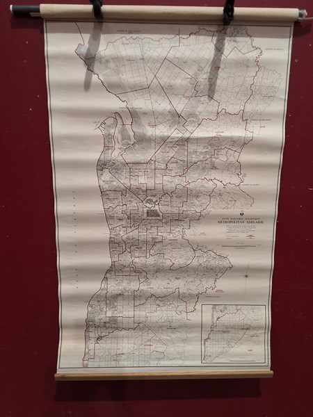 Lot 93 - VINTAGE ELECTORAL MAP
