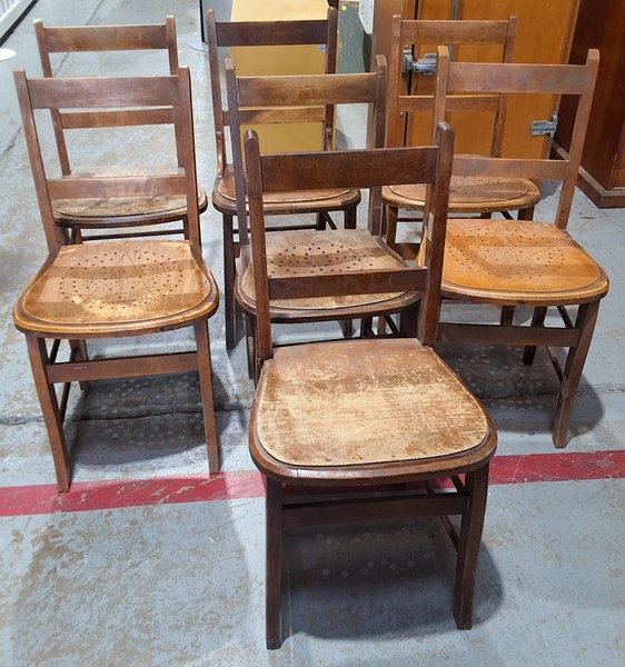 Lot 402 - VINTAGE CHAIRS
