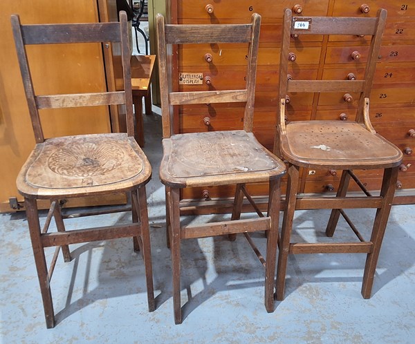 Lot 410 - VINTAGE CHAIRS