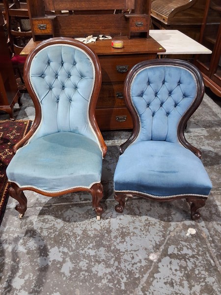 Lot 126 - GRANDMOTHER CHAIRS