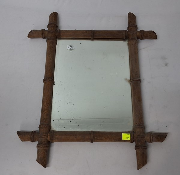 Lot 1146 - TIMBER FRAMED MIRROR