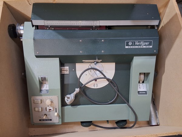 Lot 387 - PRINTING MACHINE