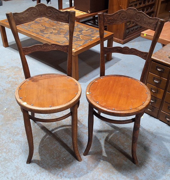 Lot 278 - DINING CHAIRS
