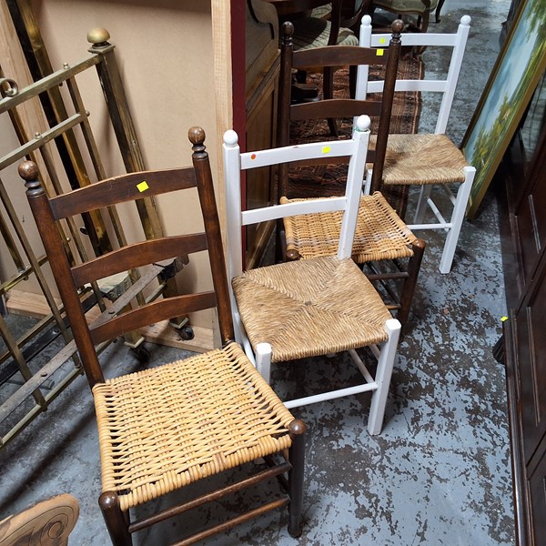 Lot 110 - DINING CHAIRS