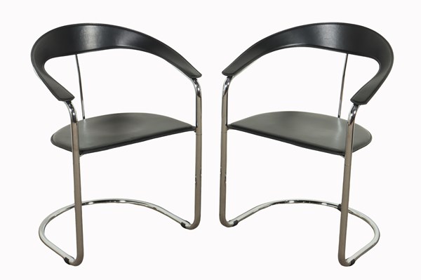 Lot 127 - PAIR OF ARRBEN CANASTA CHAIRS