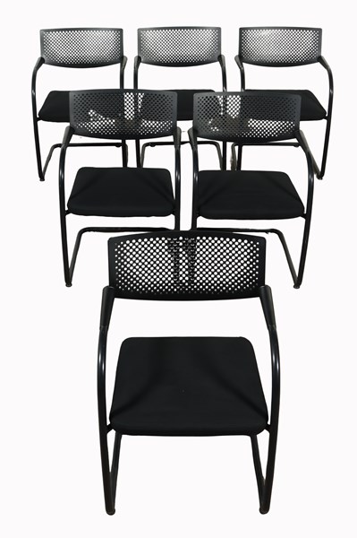 Lot 308 - SET OF VISA VIS MEETING CHAIRS