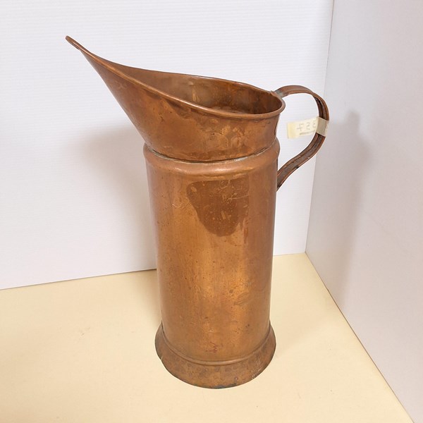 Lot 1328 - COPPER JUG